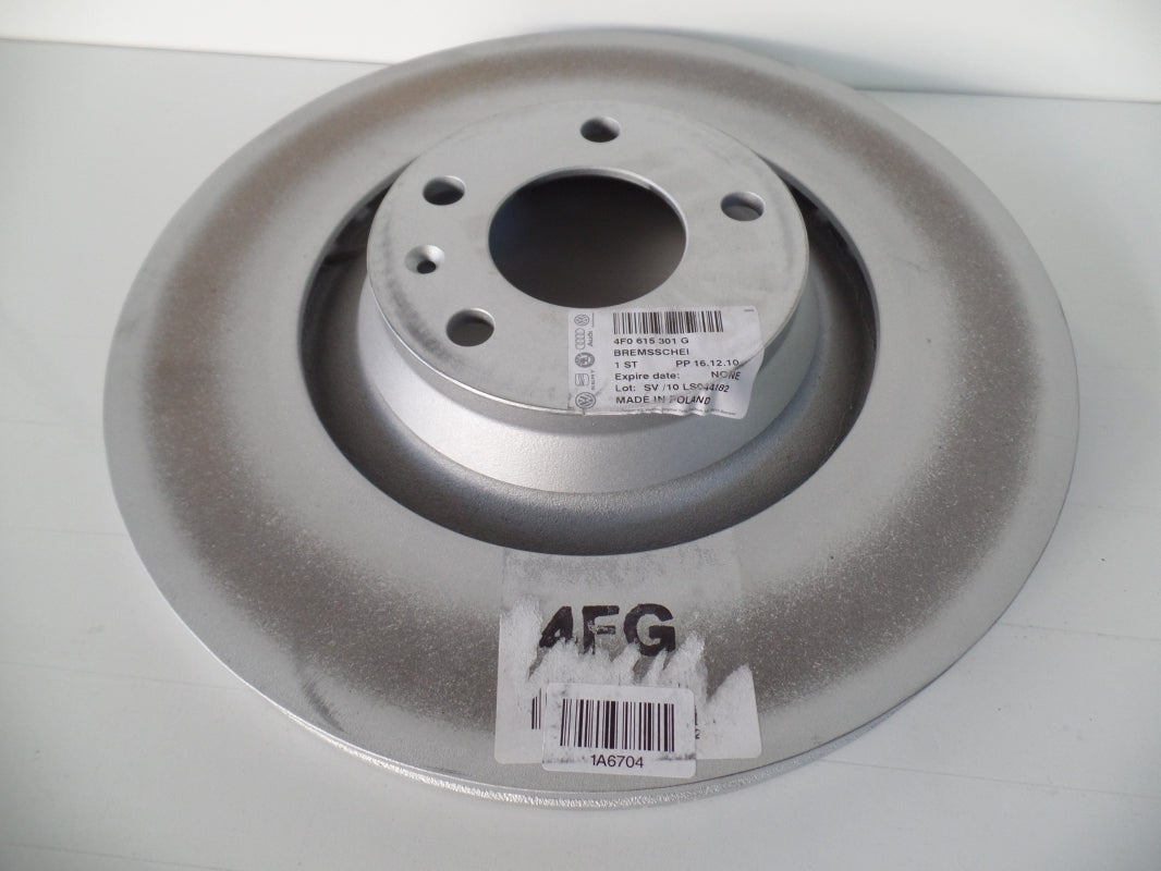 Original AUDI A6 (C6) 2004-2011 ventilated brake disc 347x30mm front 4F0615301G 