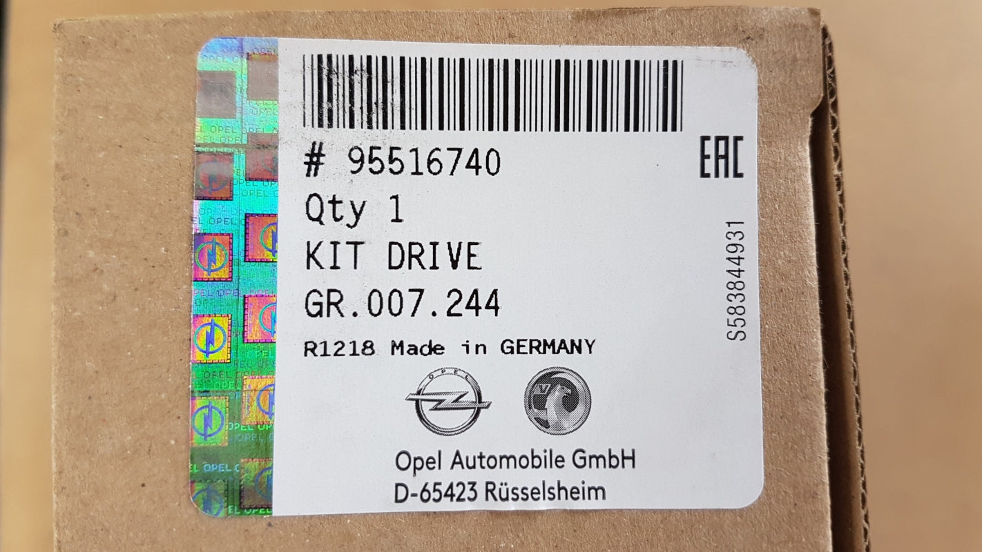 Original OPEL Astra-J Mokka '13 > Zafira-C Zahnriemensatz 95516740