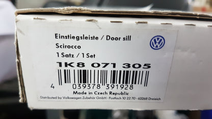 Original VW Scirocco III Einstiegsleisten Satz 2 Stuck Vorne 1K8071305