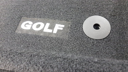 Original VW Golf VII (5G) Fußmattensatz 4 Stück Textil Schwarz 5G1061445WGK