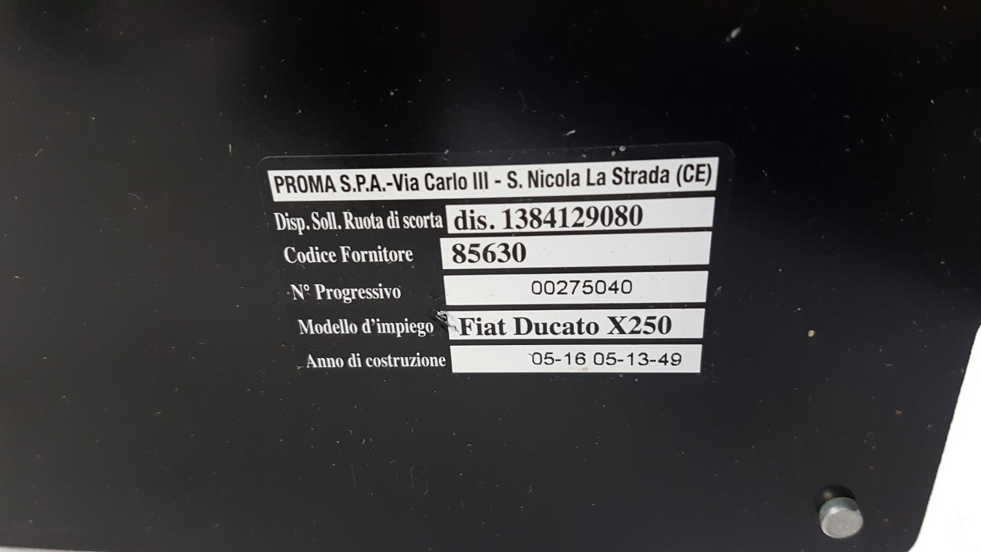 Original FIAT Ducato 250 Reserveradhalter Kabel 1384129080