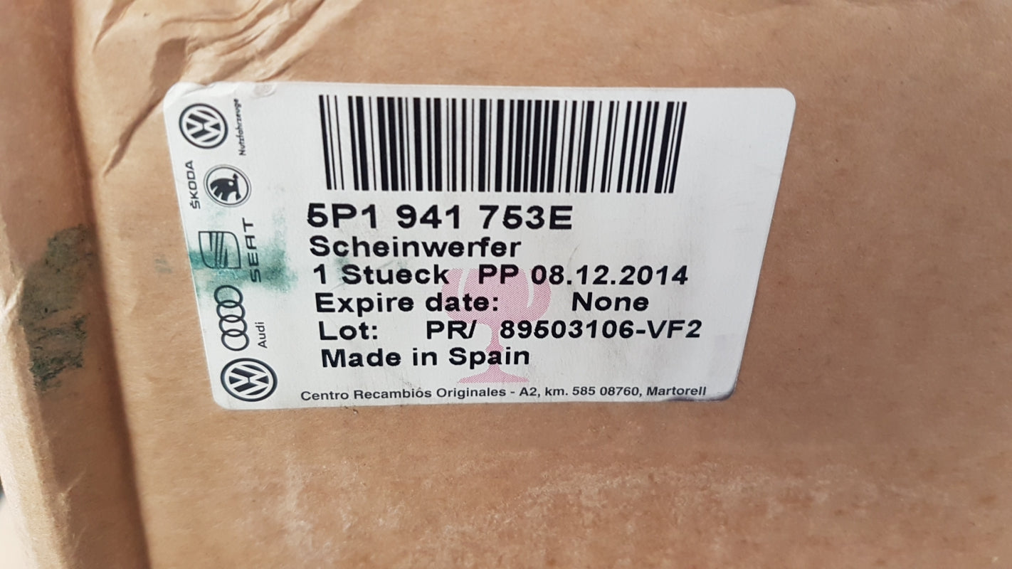Original SEAT Leon III (5F) Toledo III (5P) Scheinwerfer Links 5P1941753E
