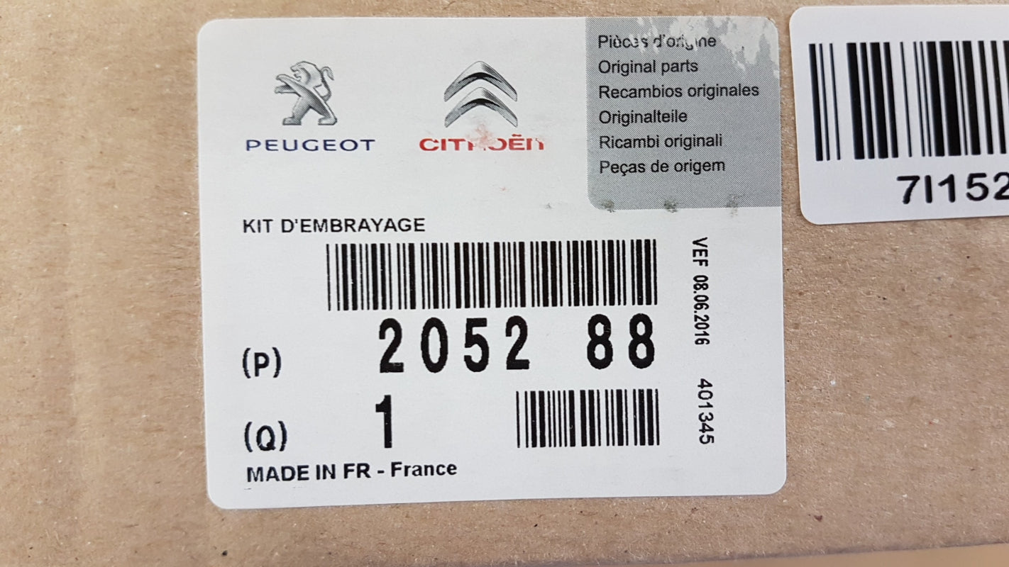 Original OE Peugeot Kupplungssatz 205288
