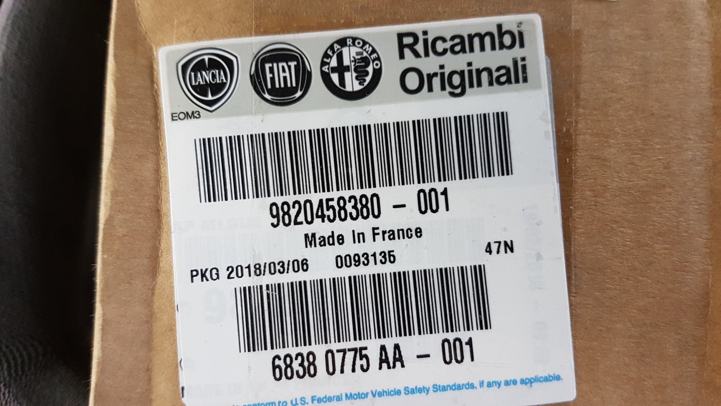 Original OE FIAT Schaltgetriebe Hauptwelle 9820458380