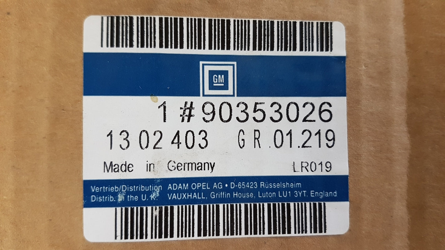 Original OPEL Astra-F Kadette-E 1.5 1.7 TD Ladeluftkühler 90353026