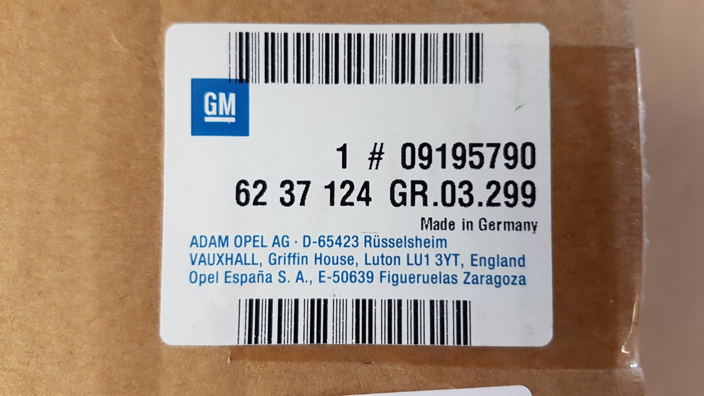 Original OPEL Astra-G Zafira-A Airbag Steuergerät 9195790