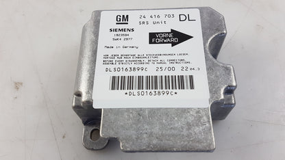 Original OPEL Astra-G Zafira-A Airbag Steuergerät 9195790