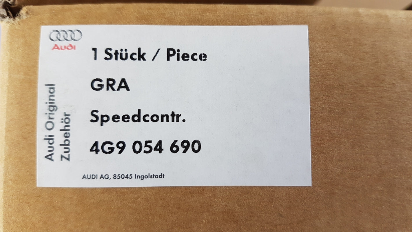Original AUDI A6 RS6 4G 2011-2018 Geschwindigkeitsregelanlage Tempomat 4G9054690