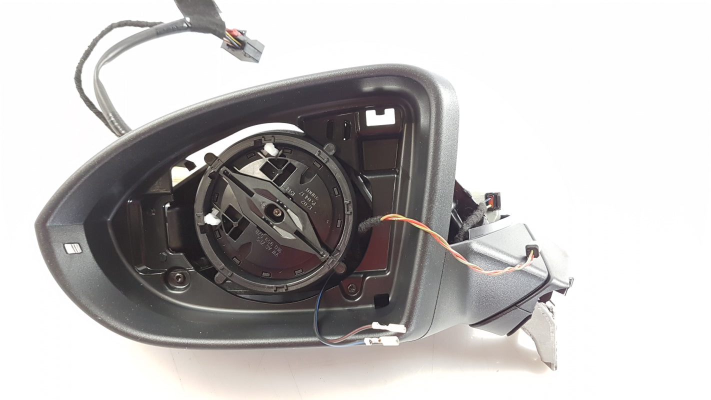 Original VW Golf '16-'19 Außenspiegel Gehäuse satinschwarz links 5G1857507DQ9B9