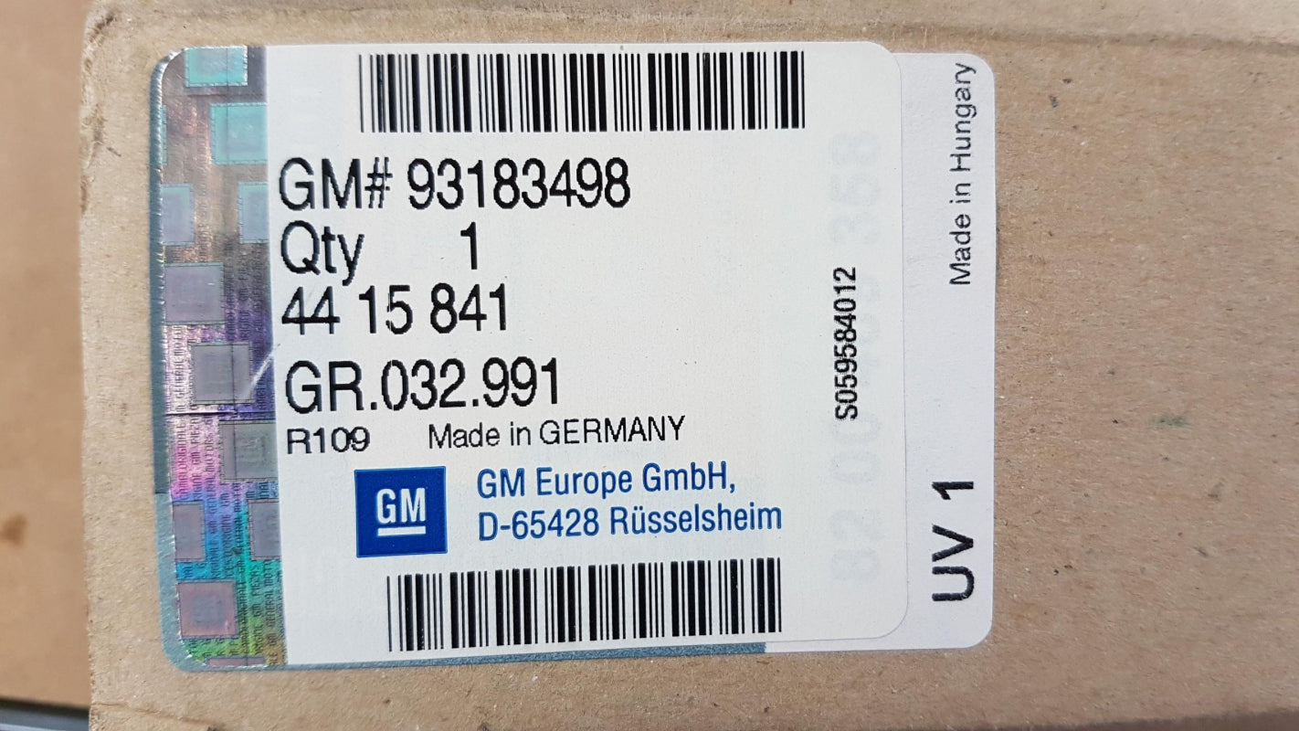 Original OPEL Movano-A 1999-2010 Steuergerät für Kraftstoffeinspritzung 93183498