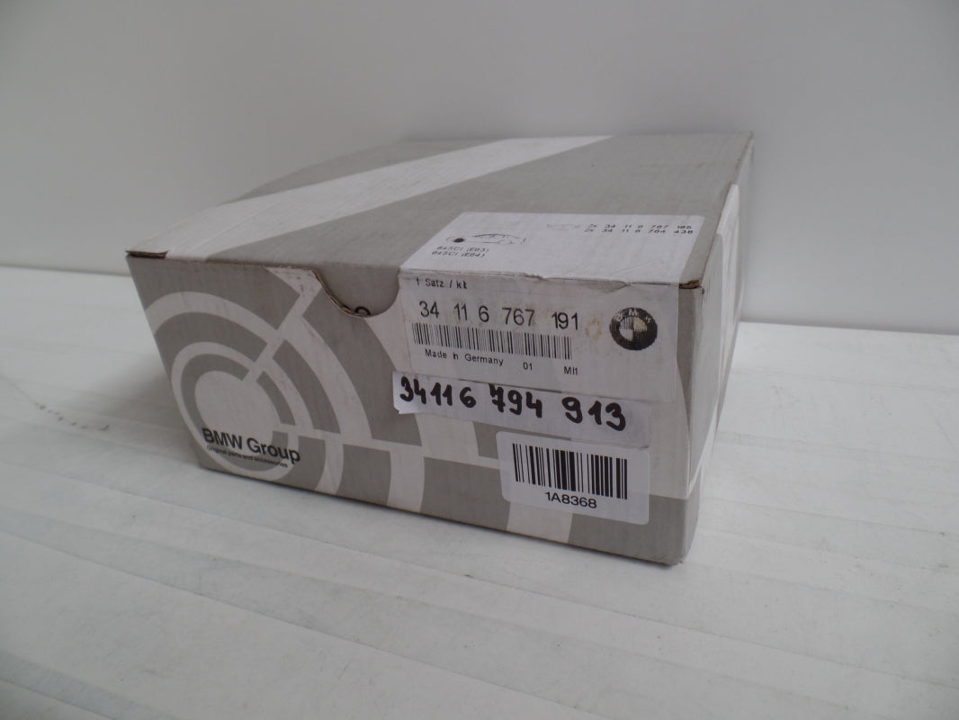 Original BMW 6' E63 E64 Bremsbeläge vorne 34116767191