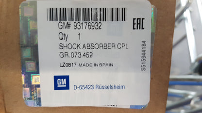 Original OPEL Corsa-C Stoßdämpfer Hinten 93176932