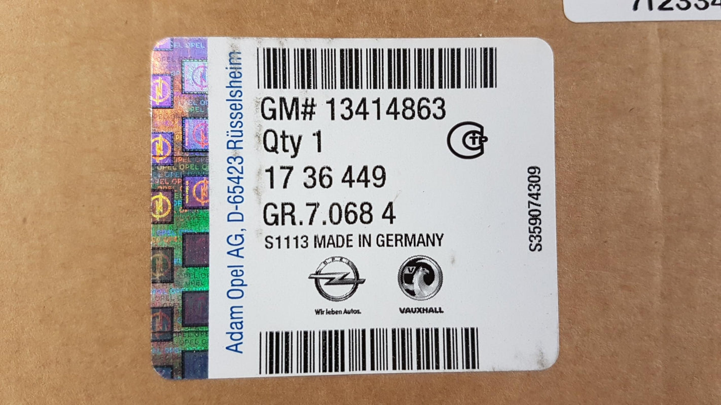 Original OPEL Antara 2006-2015 E-Satz Kabelsatz Anhängerkupplung 13 plg 13414863