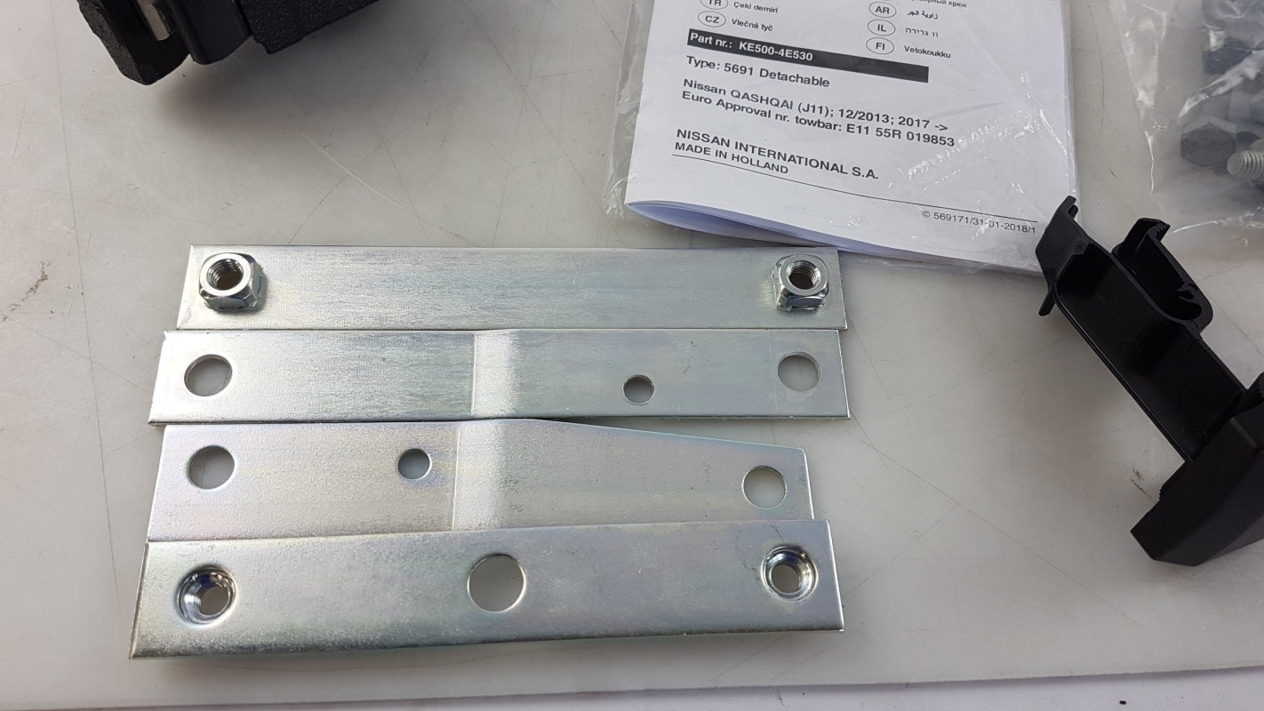 Original NISSAN Qashqai J11 Anhängerkupplung abnehmbar KE5004E530