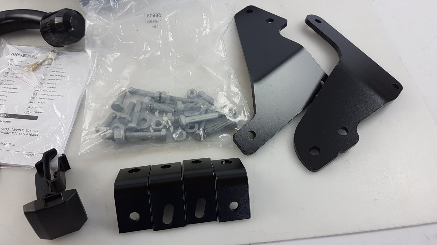 Original NISSAN Qashqai J11 Anhängerkupplung abnehmbar KE5004E530