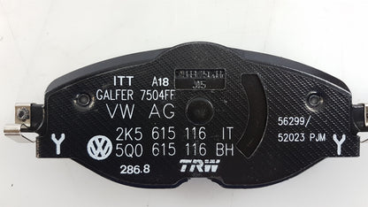 Original VOLKSWAGEN Caddy IV (SB) Bremsbeläge Vorne 2K5698151B