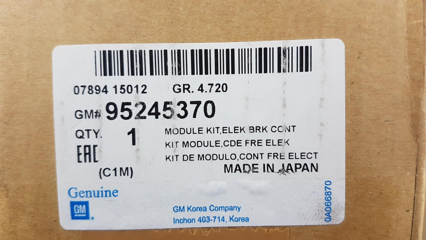 Original CHEVROLET Aveo Matiz ABS Steuereinheit 95245370