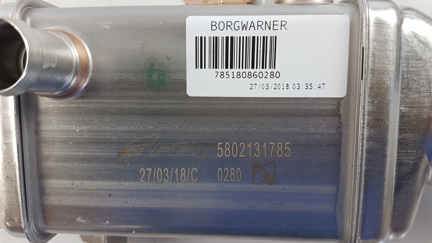 Original FIAT Ducato Kasten Bus Abgaskühler AGR / EGR 5802131785