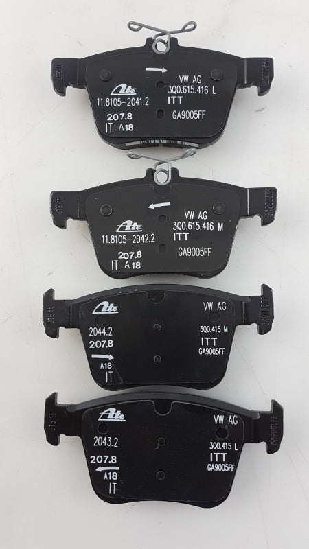 Original OE Volkswagen Bremsbeläge 3Q0698451D