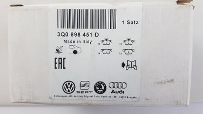 Original OE Volkswagen Bremsbeläge 3Q0698451D
