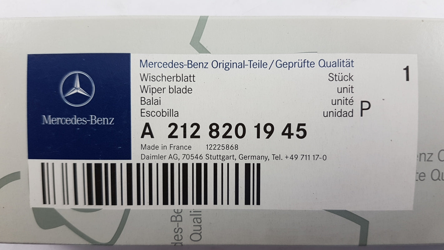 Original OE MERCEDES-BENZ Wischerblatt (1st) A2128201945