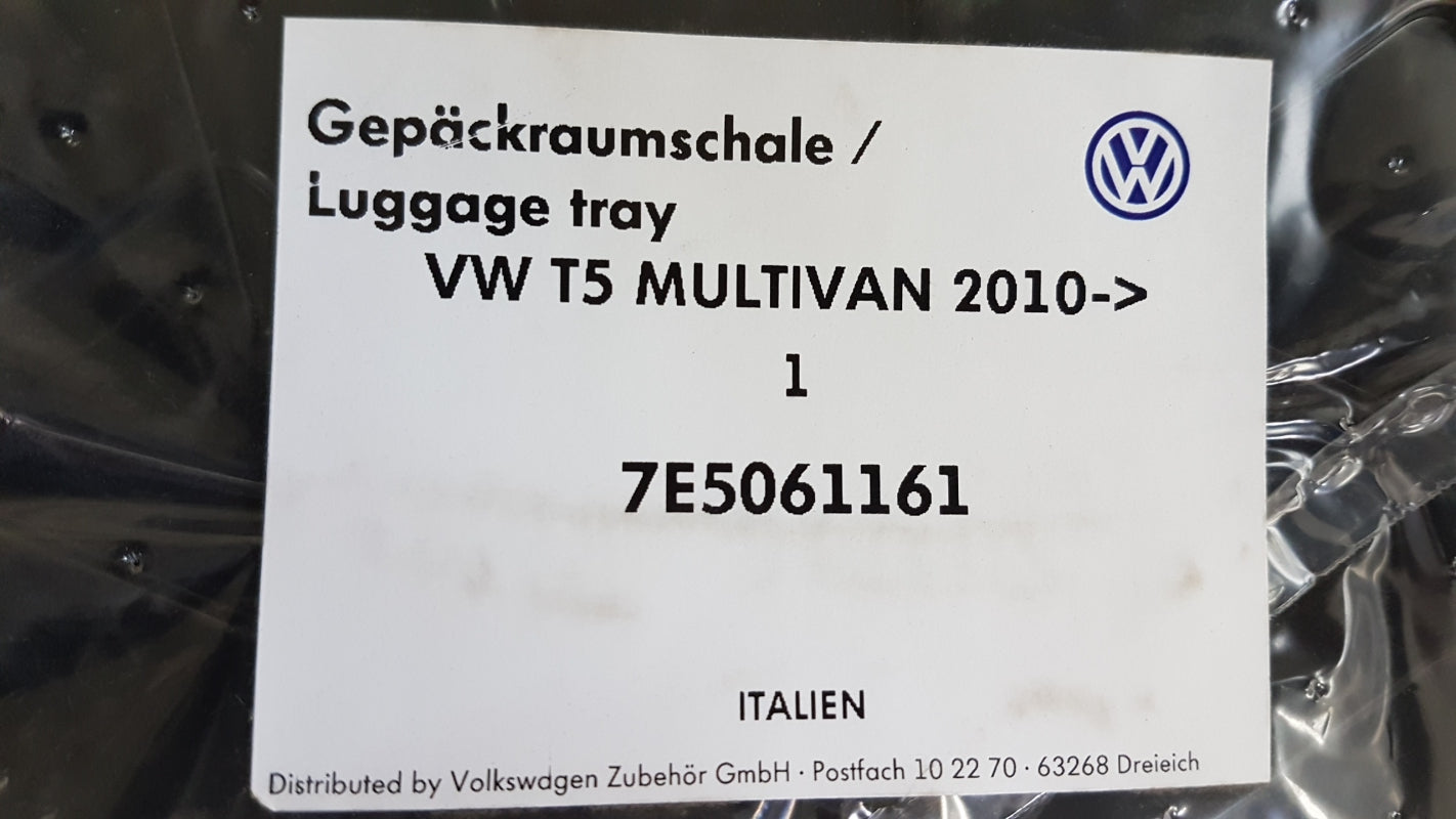 Original VOLKSWAGEN Transporter T5 Kofferraumauskleidung 7E5061161