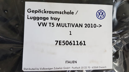 Original VOLKSWAGEN Transporter T5 Kofferraumauskleidung 7E5061161