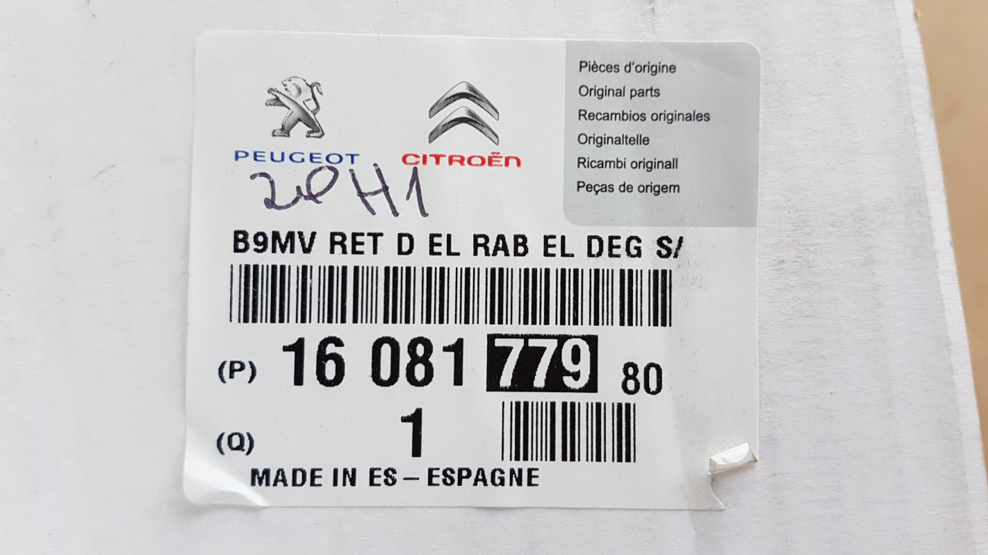 Original PEUGEOT Partner B9 CITROEN Berlingo B9 Außenspiegel Rechts 1608177980