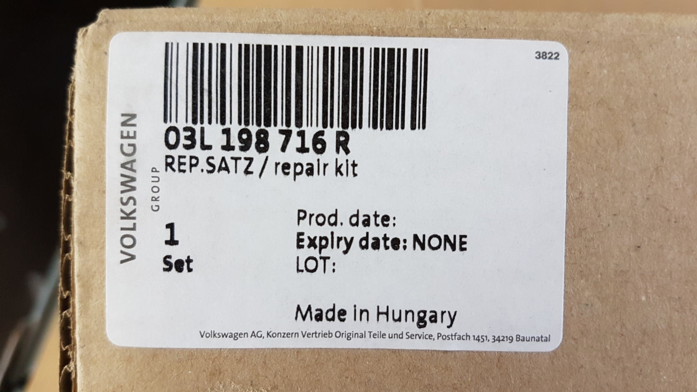 Original VW Polo V (6R/6C/61) Turbolader-Aktuator Reparaturset 03L198716R