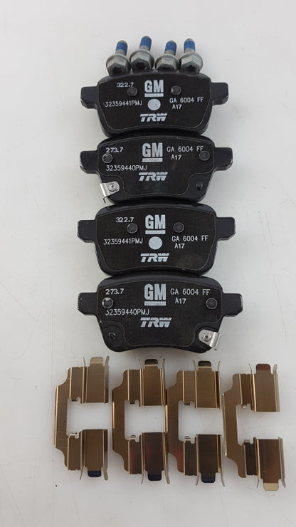 Original OPEL Adam Corsa-E Bremsbeläge Bremsklötze hinten 95517078