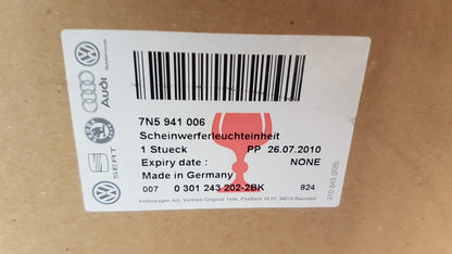 Original OE Volkswagen Scheinwerfer 7N5941006