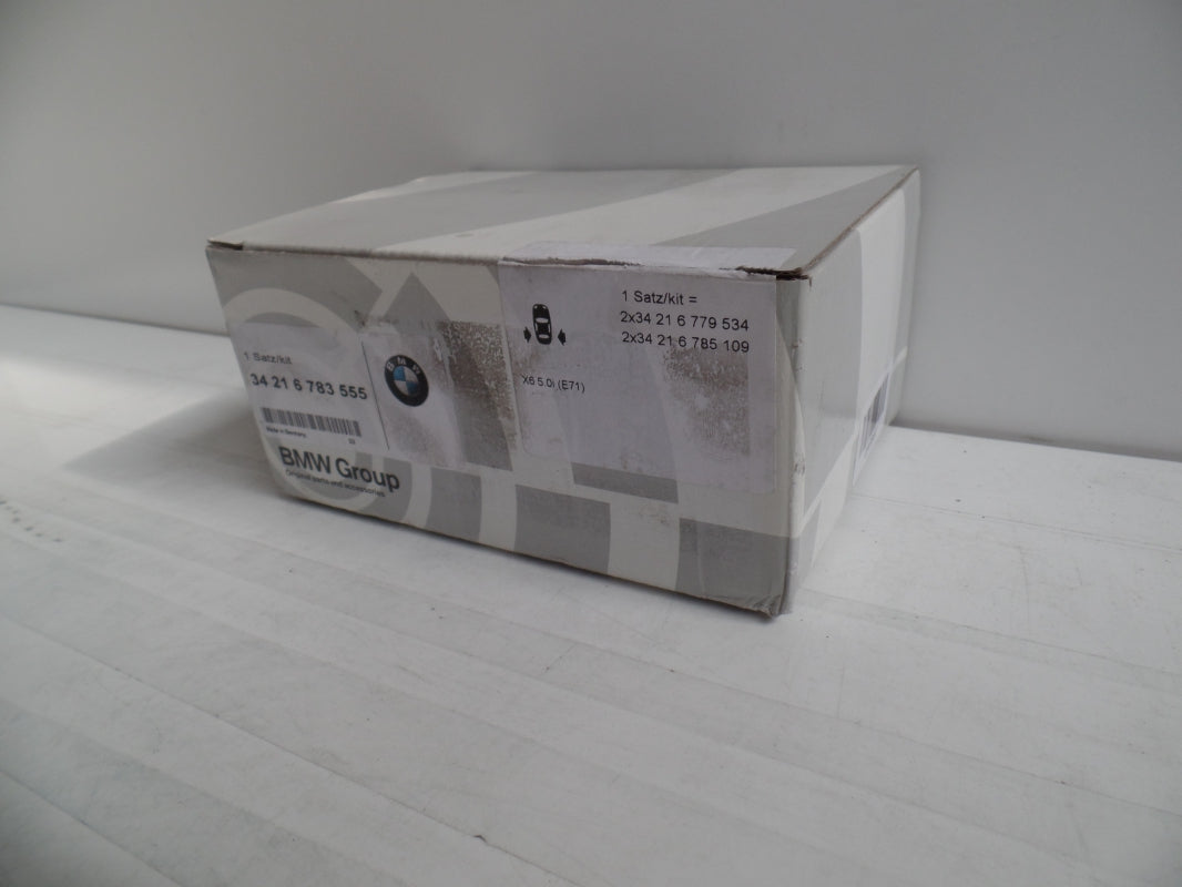 Original BMW X6 E71 Bremsbeläge Bremsklötze asbestfrei hinten 34216783555