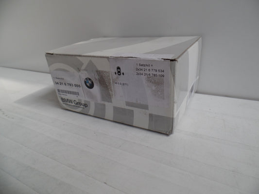 Original BMW X6 E71 Bremsbeläge Bremsklötze asbestfrei hinten 34216783555