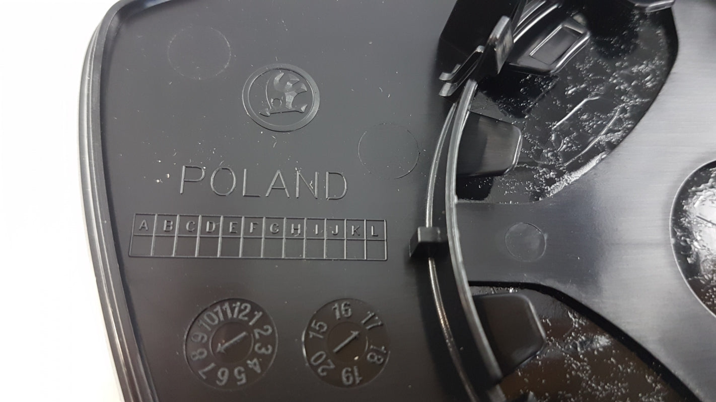 Original SKODA Karoq 2018 > Außenspiegelglas Rechts 565857522F