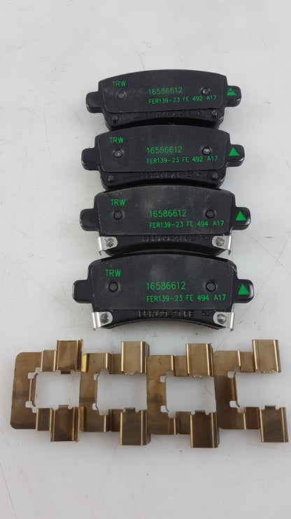 Original OPEL Insignia-A CHEVROLET Malibu Bremsbeläge hinten 39021482