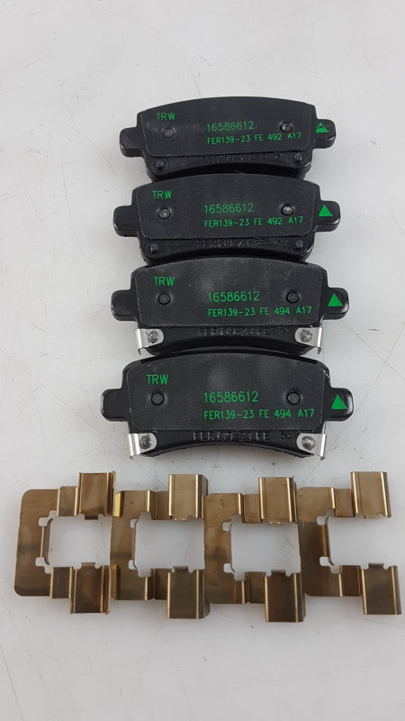 Original OPEL Insignia-A CHEVROLET Malibu Bremsbeläge hinten 39021482