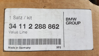 Original BMW 3 E90 E91 E92 X1 Bremsbeläge mit Bremsbelagfühler Vorne 34112288862