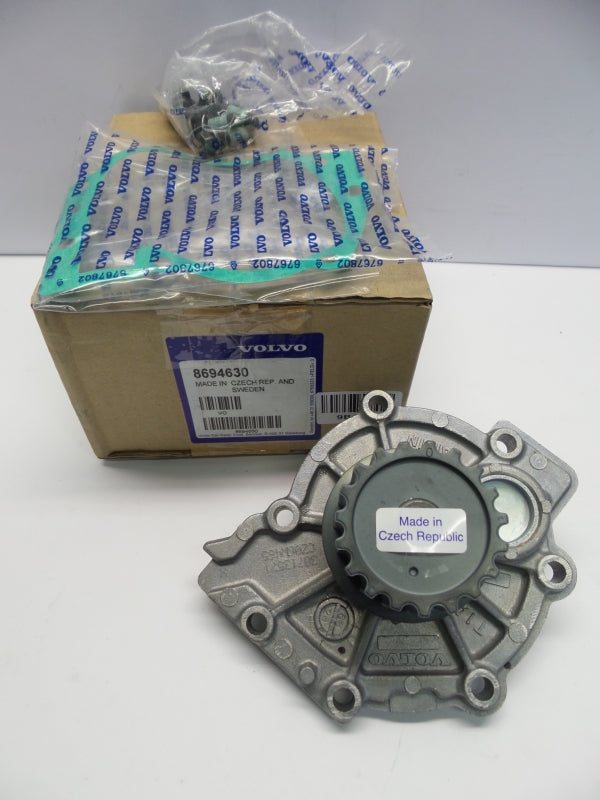 Original VOLVO S60 S80 V70 XC70 XC90 Wasserpumpe + Dichtung + Schrauben 8694630