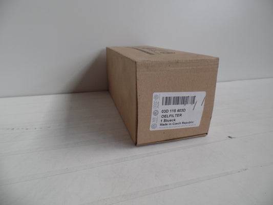 Original VW Fox Polo SKODA Fabia Rapid SEAT Ibiza Toledo Ölfilter 03D115403D