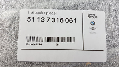 Original OE BMW Kühlergittereinsatz 51137316061