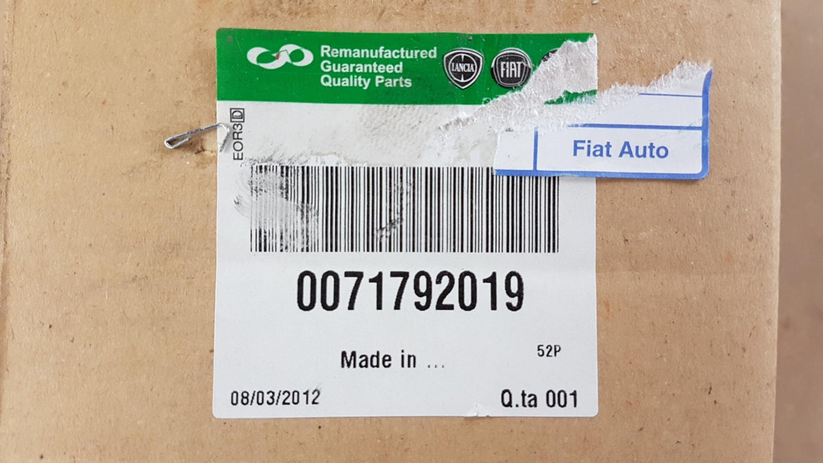 Original OE FIAT Luftmassenmesser 71792019