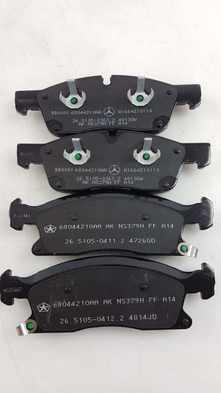 Original OE FIAT Bremsbeläge K68052369AA