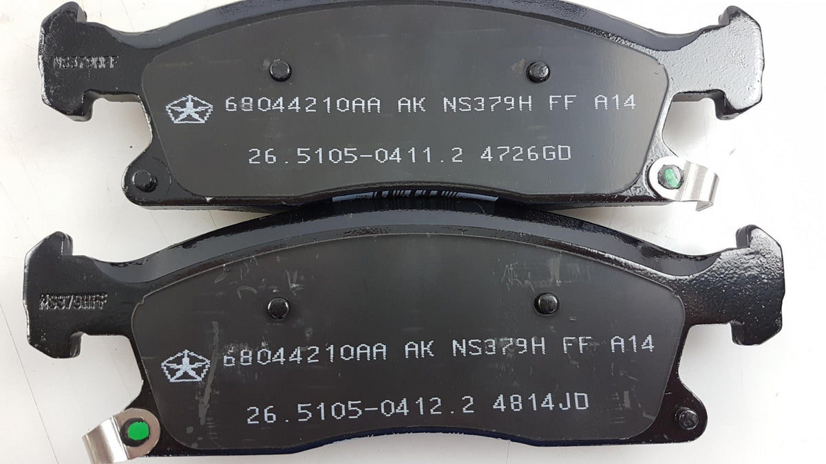Original OE FIAT Bremsbeläge K68052369AA