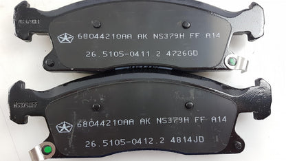 Original OE FIAT Bremsbeläge K68052369AA