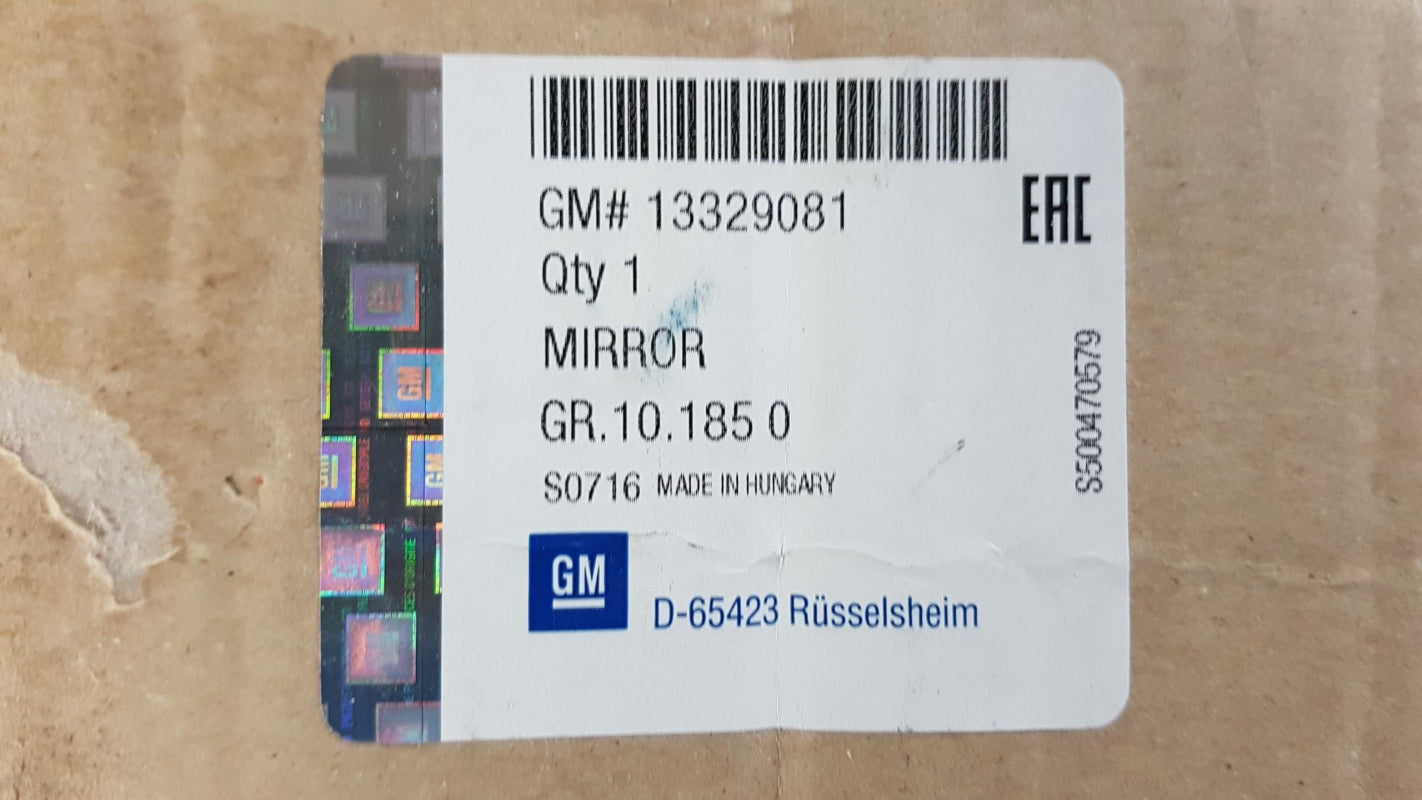 Original OPEL Insignia-A 2009-2017 Seitenspiegel Außenspiegel Rechts 13329081