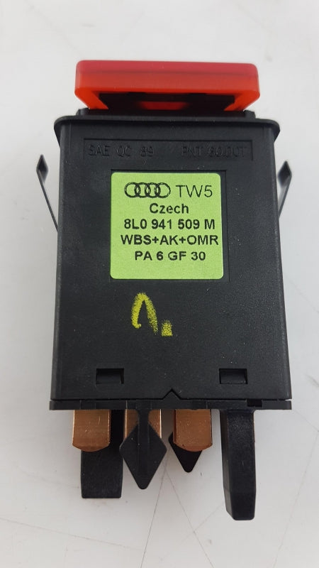 Original AUDI A3 1997-2000 Warnblinkschalter Schalter 8L0941509M01C