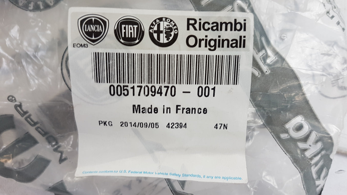 Original ALFA ROMEO 147 GT 2000-2010 Ladeluftschlauch 51709470