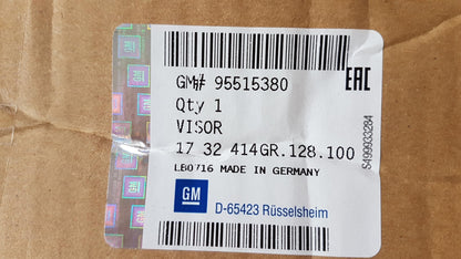 Original OPEL Mokka Sonnenblenden Fensterschutz hinten 95515380