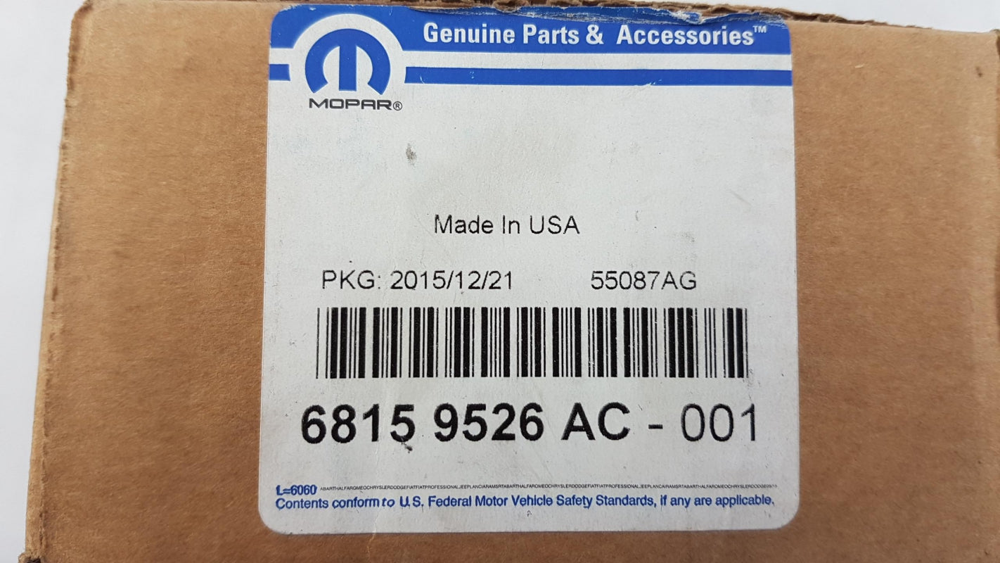 Original FIAT Freemont LANCIA Voyager '11-14 Bremsbeläge satz Hinten K68159526AC