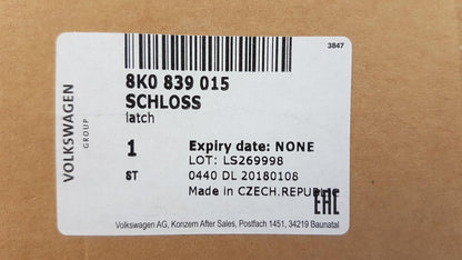 Original OE Volkswagen Türschloss 8K0839015